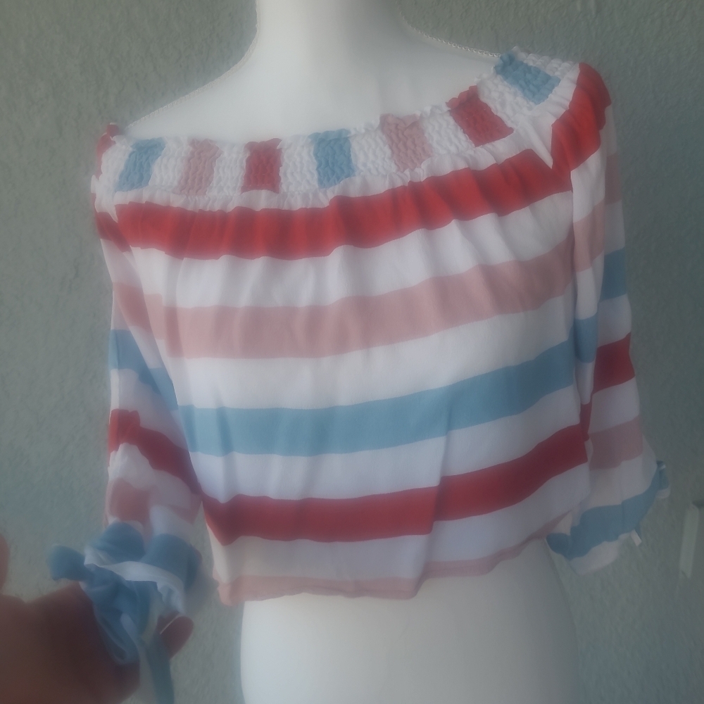Lovers + Friends Dream Lover Crop Top Medium - Picture 2 of 4
